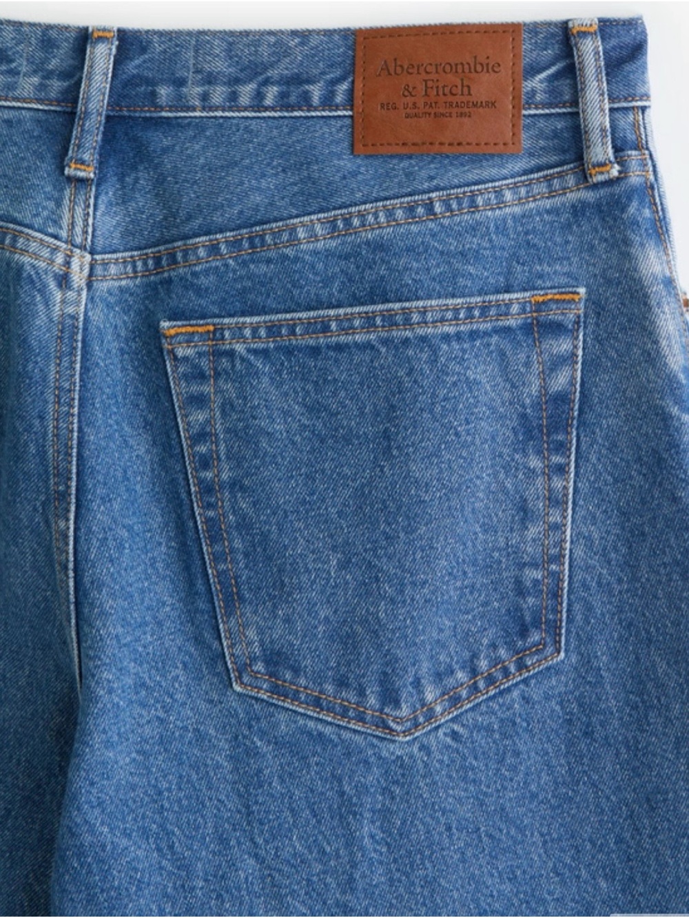 Abercrombie and Fitch Rigid Denim Ultra Baggy Jeans 29X32 - Picture 7 of 12